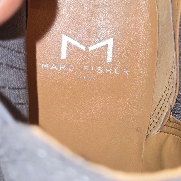 Marc Fisher Womens Gray Boots Stylish and Versatile Size 7 - Picture 2 of 8
